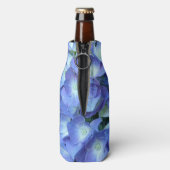 Nikko Blue Hydrangea Flasche Cooler Flaschenkühler (Flasche Rückseite)
