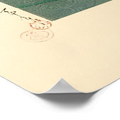 Nikko Chuzenji Lake Utagahama von Kawase Hasui Poster (Ecke)