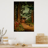 Nikko Futarasan Temple Tsuchiya Koitsu 1936 Poster (Küche)