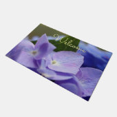 Nikko Hydrangea Door Mat Fußmatte (Schrägansicht)