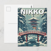 Nikko Japan Reise Postkarte (Vorne/Hinten)