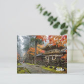 Nikko Japan Reise Postkarte (Stehend Vorderseite)