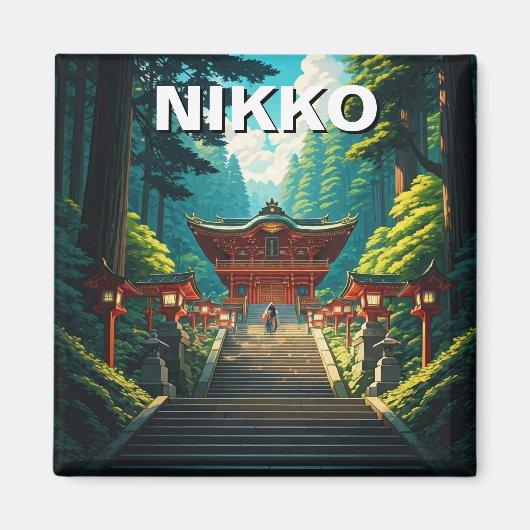 Nikko Japan Travel Magnet (Vorne)