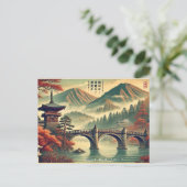 Nikko, japanische Postkarten (Stehend Vorderseite)