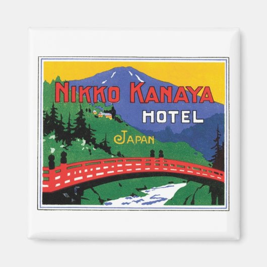 Nikko Kanaya Hotel Japan Magnet (Vorne)