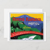 Nikko Kanaya Hotel Japan Postkarte (Vorne/Hinten)