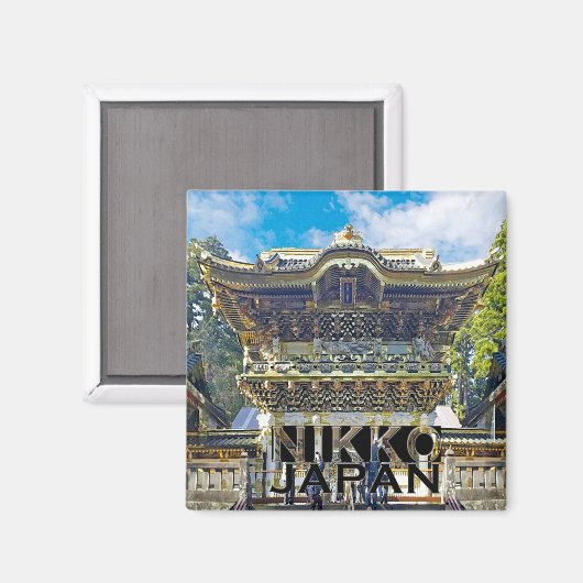 Nikko Magnet (Vorderseite/Rückseite)
