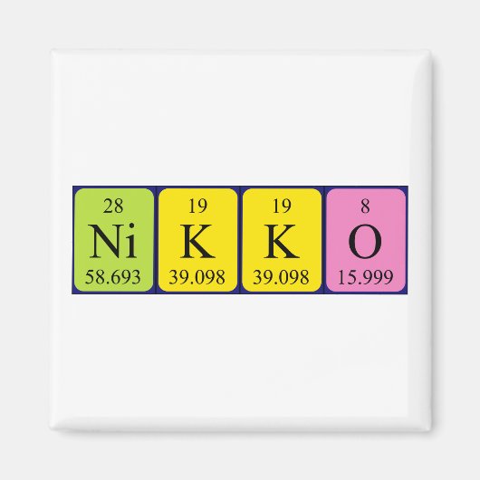 Nikko-Magnet Magnet (Vorne)