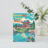 Nikko Magnet Postkarte (Stehend Vorderseite)