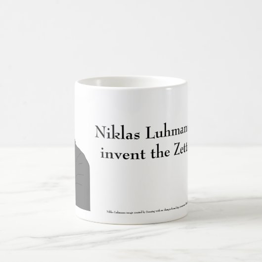 Niklas Luhmann Tasse (Mittel)