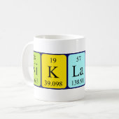 Niklaus Periodenname Tasse (Vorderseite Links)