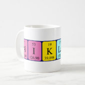 Niklaus Periodenname Tasse (Vorderseite Links)