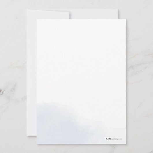 Niko Einladung. Einladung (Rückseite)