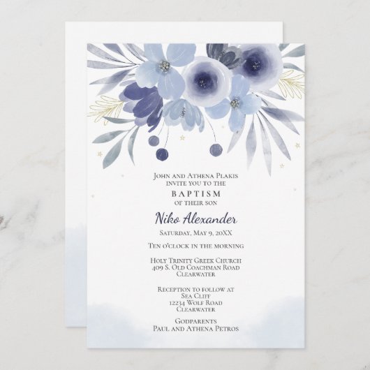 Niko Einladung. Einladung (Vorne/Hinten)