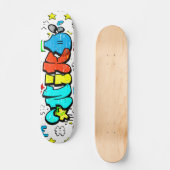 Niko Graffiti Custom Personalisiert Skateboard (Vorderseite)