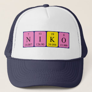 Niko Periodenname Truckerkappe
