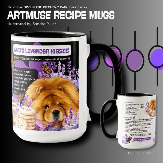 NIKO the Chow Art Muse Recipe  Tasse