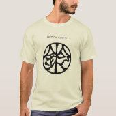 NIKOICHI Kanji Art : Suzuki front print T-shirt (Vorderseite)