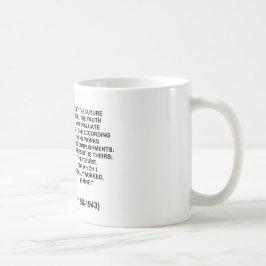 Nikola gelassener Tesla die Zukunft sagen dem Kaffeetasse