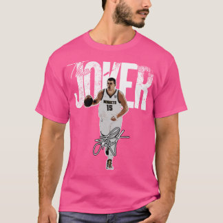 Nikola Jokic Joker Basketball Denver Signature T-Shirt