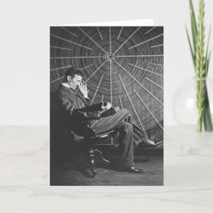 Nikola Tesla, 1896 Karte