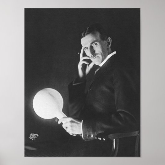 Nikola Tesla, 1898. Poster (Vorne)