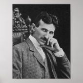 Nikola Tesla, 1904 Poster (Vorne)