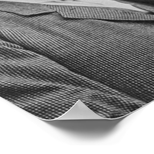 Nikola Tesla, 1904 Poster (Ecke)