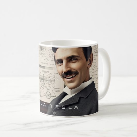 Nikola Tesla - 369 The key to the universe Kaffeetasse (VorderseiteRechts)