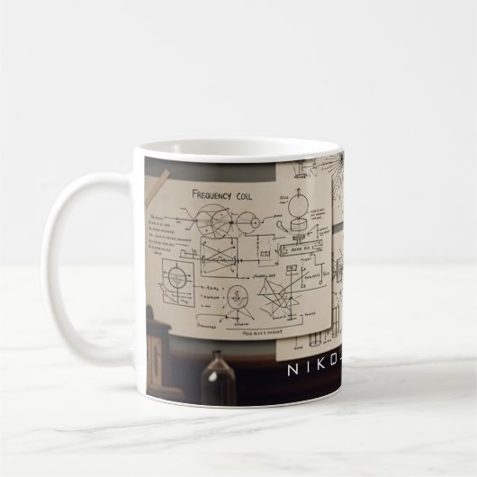 Nikola Tesla - 369 The key to the universe Kaffeetasse (Links)