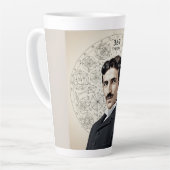 Nikola Tesla - 369 The key to the universe Milchtasse (Linke Ecke)
