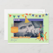 Nikola Tesla Birthday Grußkarte Postkarte (Vorne/Hinten)