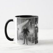 Nikola Tesla Blitz-Erfinder-Tasse Tasse (Links)