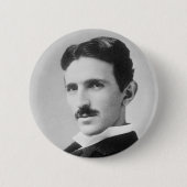Nikola Tesla Button (Vorderseite)