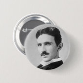 Nikola Tesla Button (Vorne & Hinten)