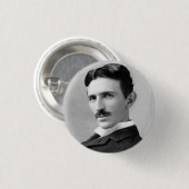 Nikola Tesla Button (Vorne & Hinten)
