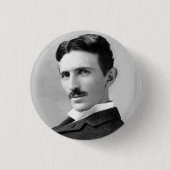 Nikola Tesla Button (Vorderseite)