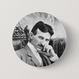 Nikola Tesla Button