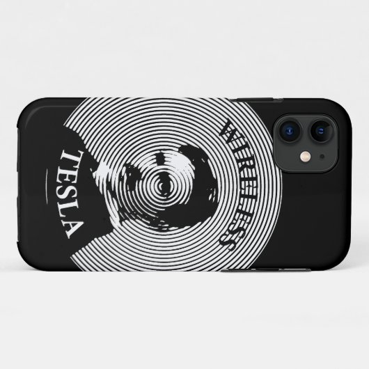 Nikola Tesla Case-Mate iPhone Hülle (Rückseite (Horizontal))
