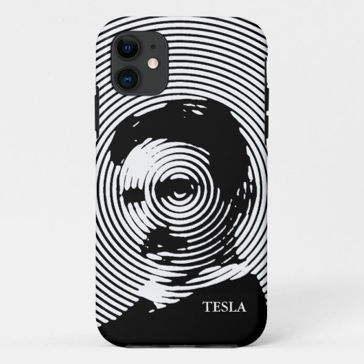 Nikola Tesla Case-Mate iPhone Hülle (Rückseite)
