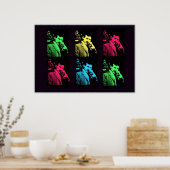 Nikola Tesla Collage Poster (Küche)