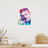 Nikola Tesla - Creative Genius Poster (Küche)