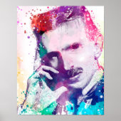 Nikola Tesla - Creative Genius Poster (Vorne)