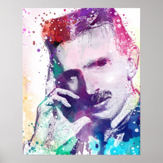 Nikola Tesla - Creative Genius Poster (Vorne)