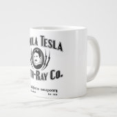Nikola Tesla Death-Ray Co. Jumbo-Tasse (Vorderseite Rechts)