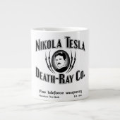 Nikola Tesla Death-Ray Co. Jumbo-Tasse (Vorderseite)