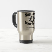 Nikola Tesla Death-Ray Co. Reisebecher (Vorderseite Links)