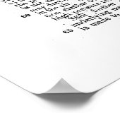 Nikola Tesla Energy Transmission Pantent US1119732 Poster (Ecke)