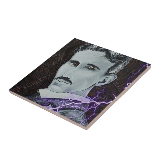 Nikola Tesla Fliese (Seite)