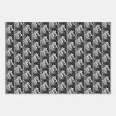 Nikola Tesla im Alter von 40 1896 Geschenkpapier Set (Vorderseite 3)